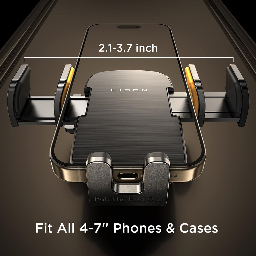 Auto nosač Lisen 2u1, 4.7inch - 7.2inch, Crni YL0222040016