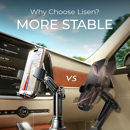 Auto nosač Lisen za telefon / tablet, 4.5inch - 12.9inch, Crni YL0223070048