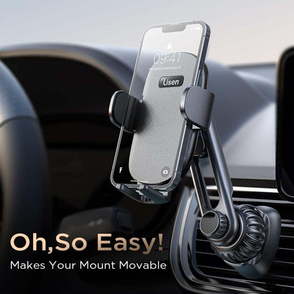 Auto nosač Lisen, 4.7inch - 7.2inch, Crni YL0222060011