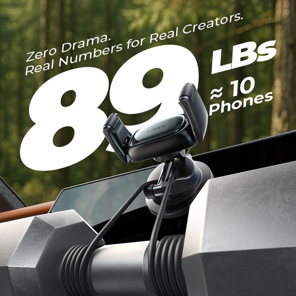 Auto nosač Lisen A609, 4 inča - 7 inča, Crni YL0225120003