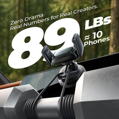 Auto nosač Lisen A609, 4 inča - 7 inča, Crni YL0225120003