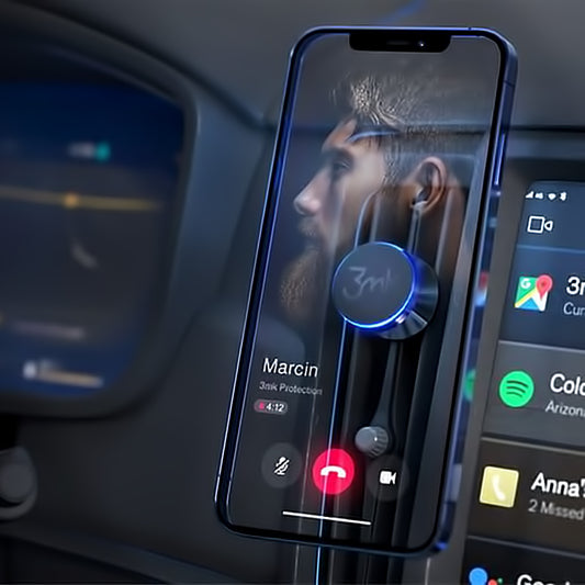 Univerzalni magnetski auto držač 3MK, crni