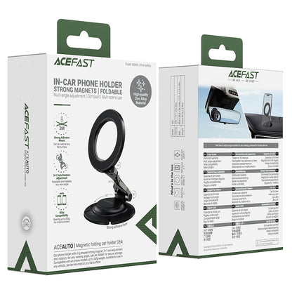 Magnetski auto nosač Acefast D64, Univerzalan, Crni
