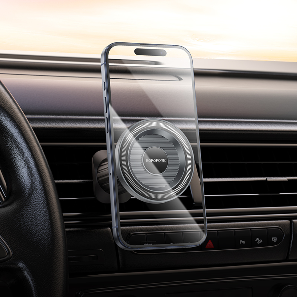 Magnetni auto nosač Borofone BH122 Profit, 4.5inch - 7inch, Crni