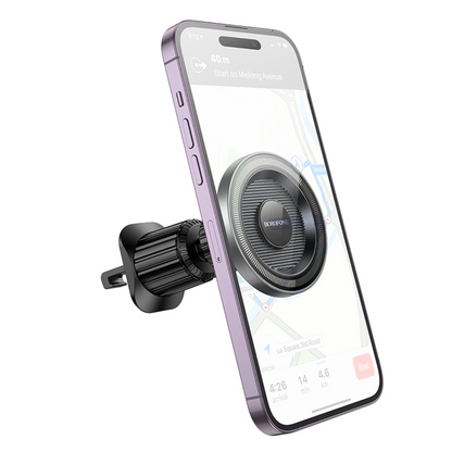 Magnetni auto nosač Borofone BH122 Profit, 4.5inch - 7inch, Crni