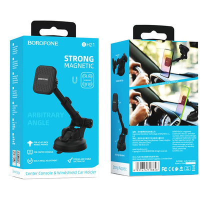 Univerzalni magnetski auto držač Borofone BH21 Vanda, crni