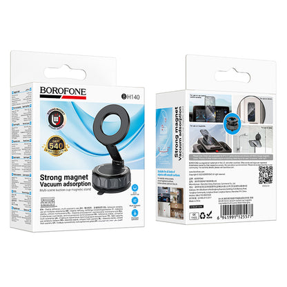Magnetni auto držač Borofone BH140 Gloria, 4.5 inča - 7 inča, Crna