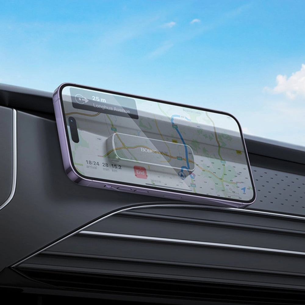 Magnetni auto nosač Borofone BH121, 4.5inch - 7inch, Crno Sivi