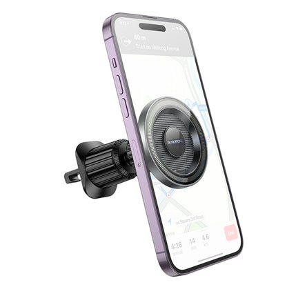 Magnetni auto nosač Borofone BH122 Profit, 4.5inch - 7inch, Crni