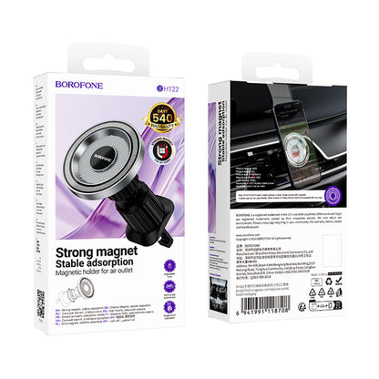 Magnetni auto nosač Borofone BH122 Profit, 4.5inch - 7inch, Crni