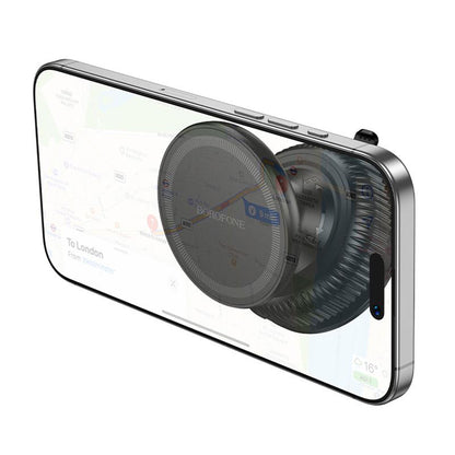 Magnetni auto držač Borofone BH139 Rider, 4.5inch - 7inch, Crni