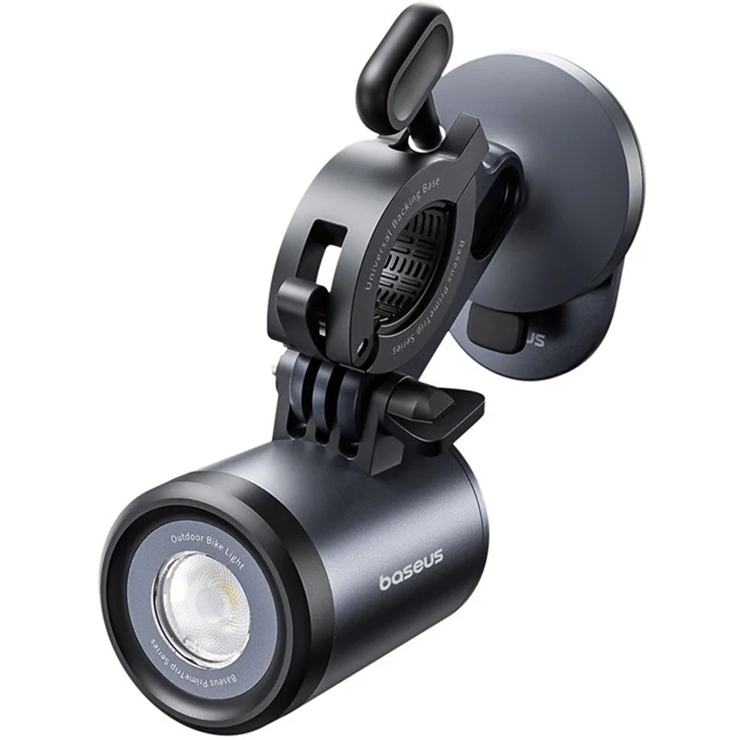 Univerzalni nosač za bicikl s lampom Baseus PrimeTrip, crni C12569000121-00