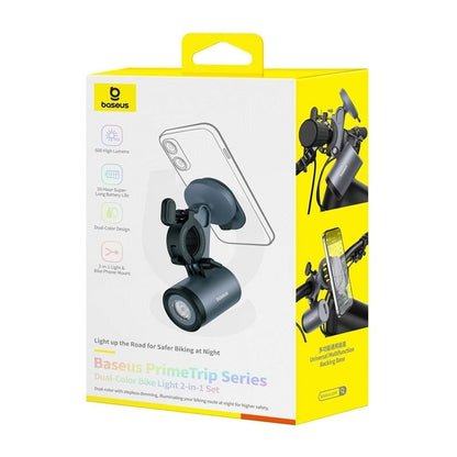 Univerzalni nosač za bicikl s lampom Baseus PrimeTrip, crni C12569000121-00