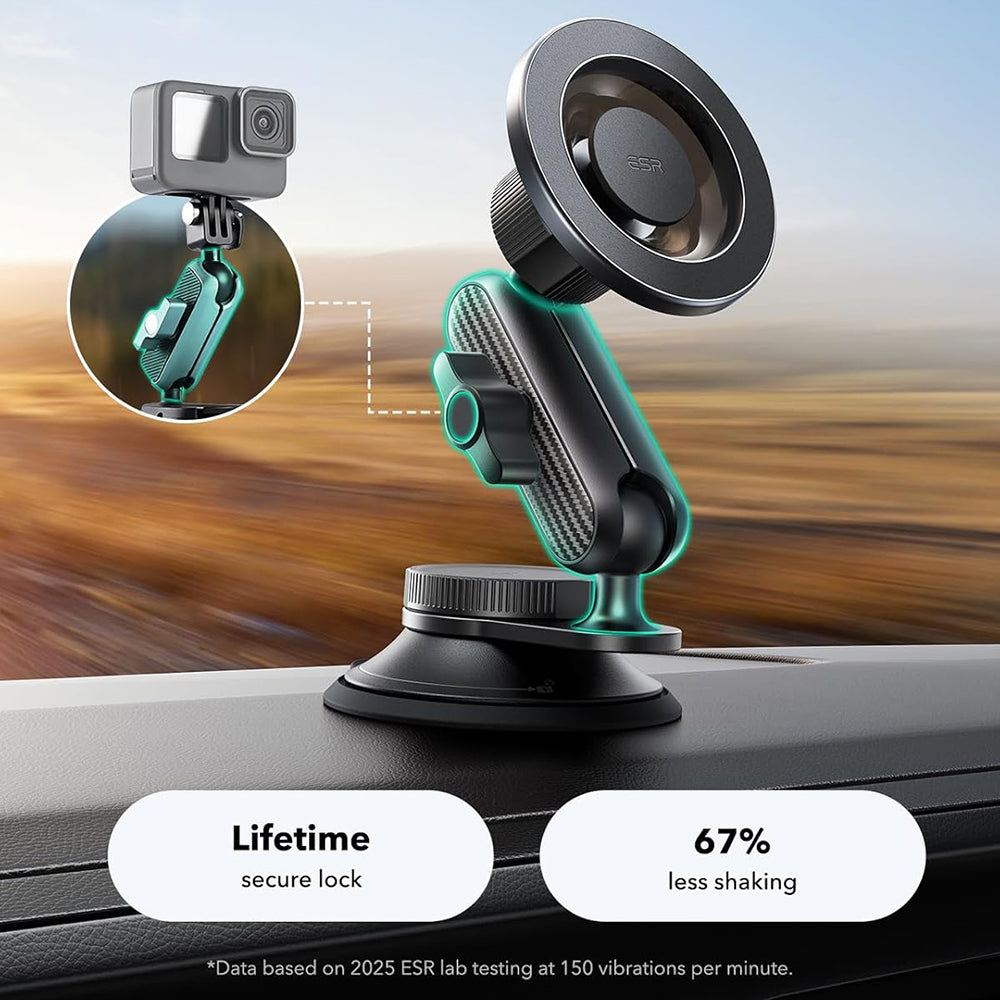 Magnetni auto nosač ESR OmniLock Dash, Univerzalan, Crni