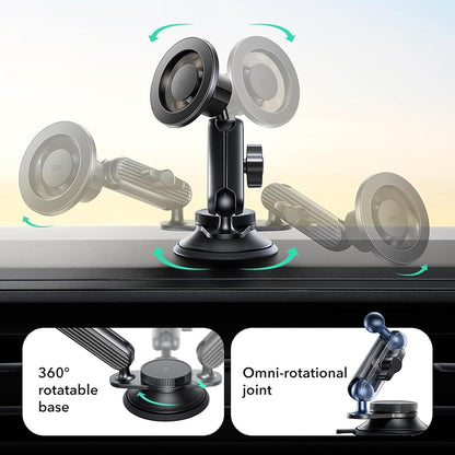 Magnetni auto nosač ESR OmniLock Dash, Univerzalan, Crni