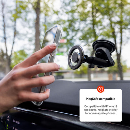 Auto nosač Magnetic Fixed MagMount XL, Univerzalan, Crni