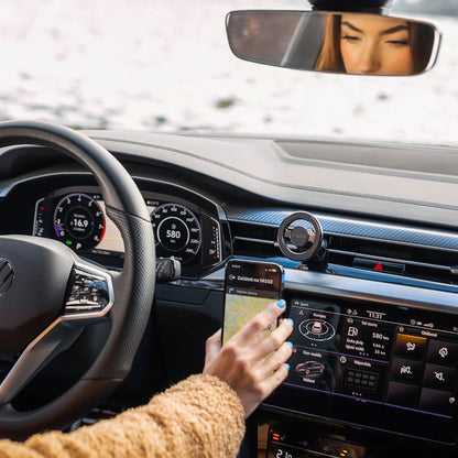 Auto nosač Magnetic Fixed, Univerzalan, Srebrni