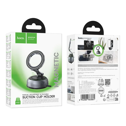 Magnetski auto nosač HOCO H92, Univerzalan, Sivi