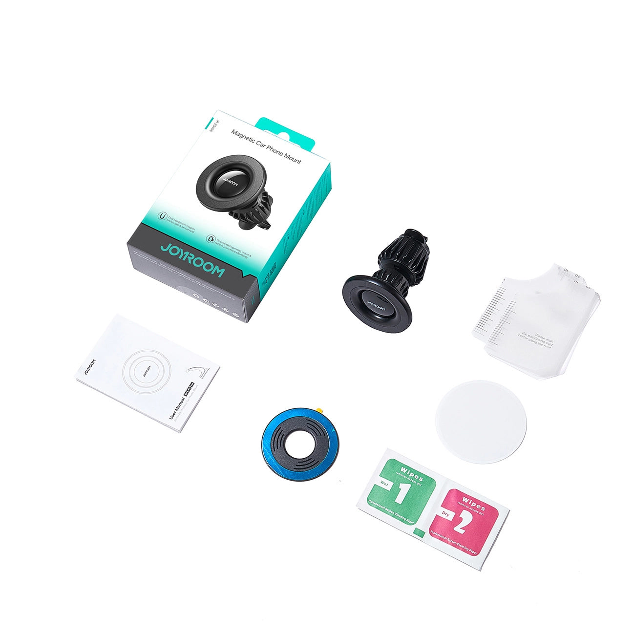 Magnetski auto nosač Joyroom JR-ZS406 Air Vent, Univerzalan, Crni