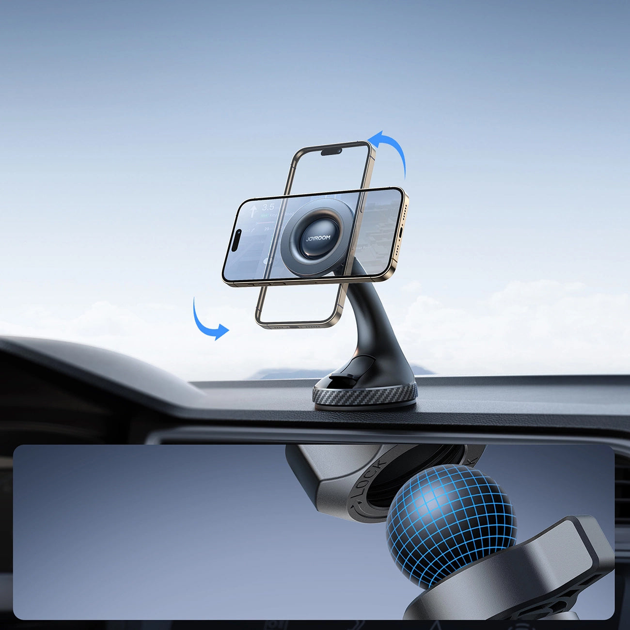 Auto nosač Joyroom JR-ZS406, univerzalan, crni