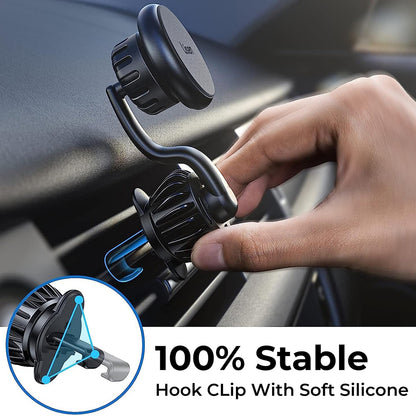 Magnetni auto nosač Lisen, Univerzalni, Crni YL0222060002