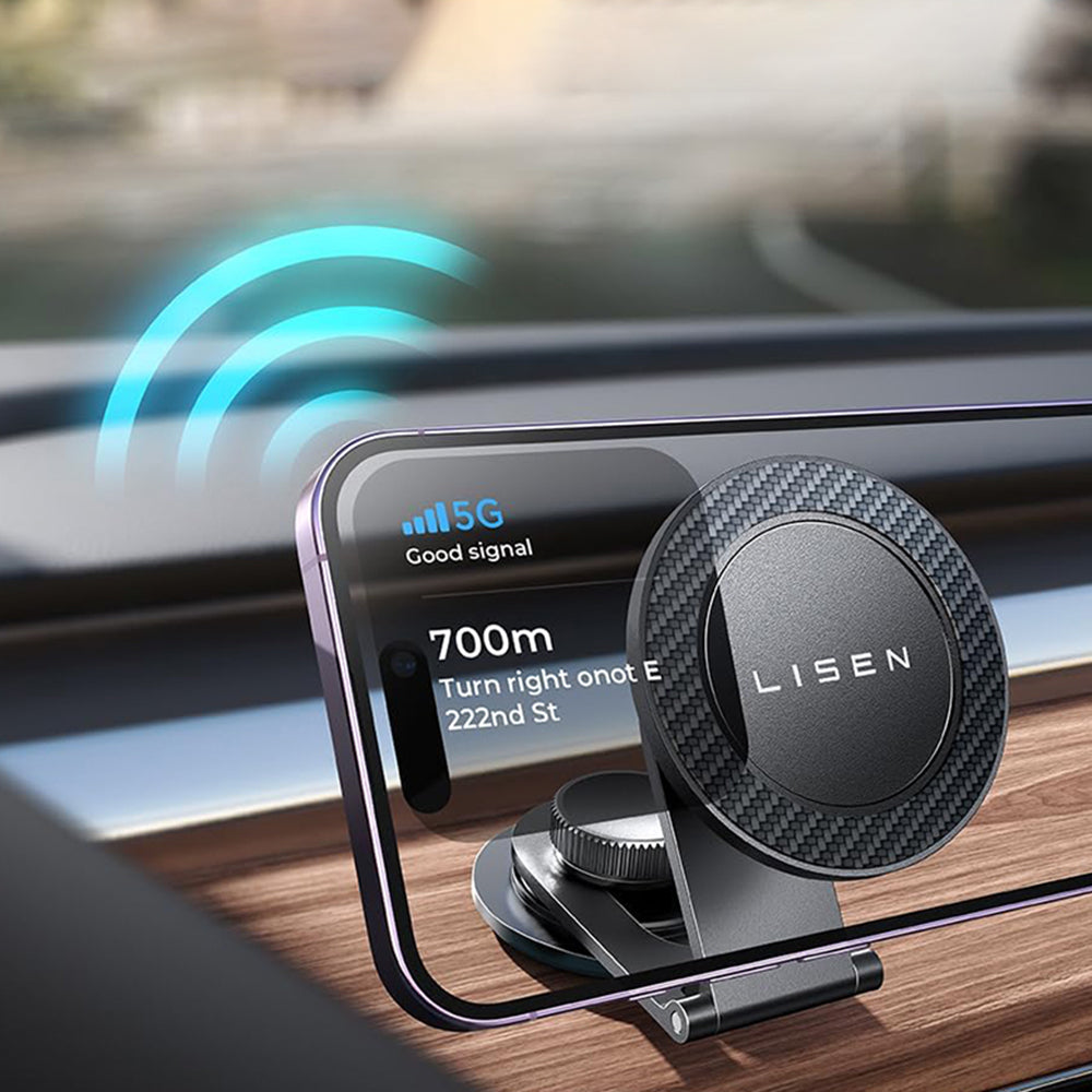 Magnetski nosač za auto Lisen, Univerzalni, Crni YL0223050002