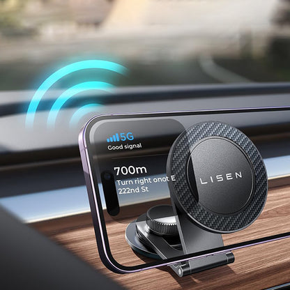 Magnetski nosač za auto Lisen, Univerzalni, Crni YL0223050002