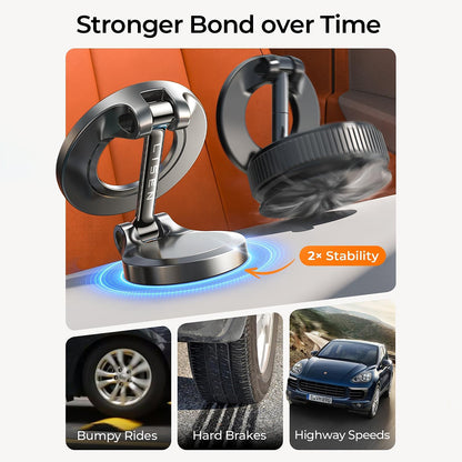Magnetni auto nosač Lisen, univerzalni, crni YL0223080002
