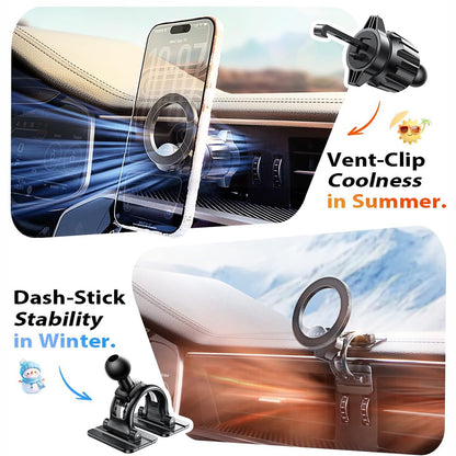 Magnetni auto nosač Lisen, Univerzalan, Crni YL0223110033