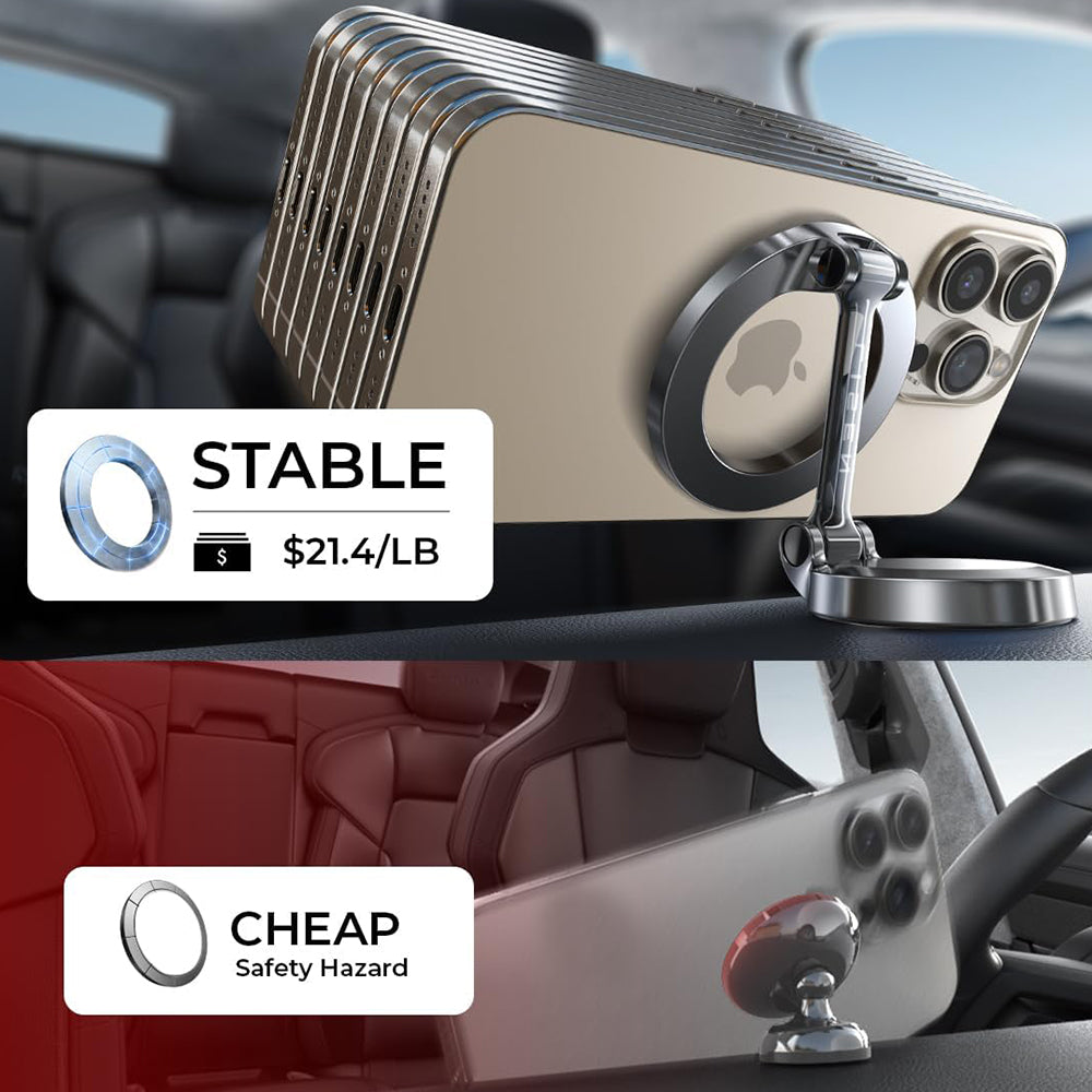 Auto magnetski nosač Lisen, Univerzalan, Crni YL0224010003