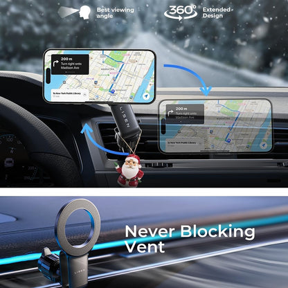 Magnetski auto nosač Lisen, Univerzalan, Crni YL0224050012