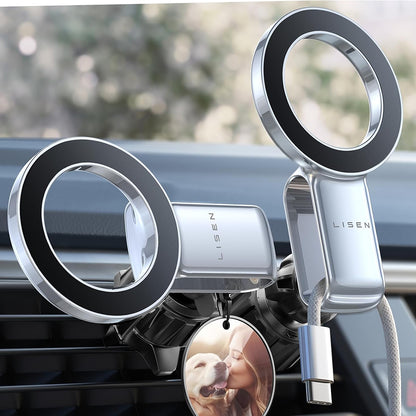 Magnetski auto nosač Lisen, Univerzalan, Crni YL0224050012