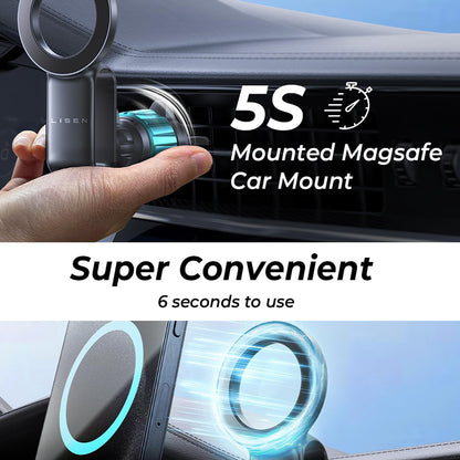 Magnetski auto nosač Lisen, Univerzalan, Crni YL0224050012