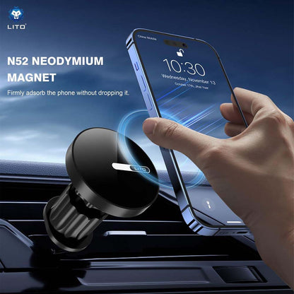 Magnetski auto nosač Lito LT-W05, Univerzalan, Crni