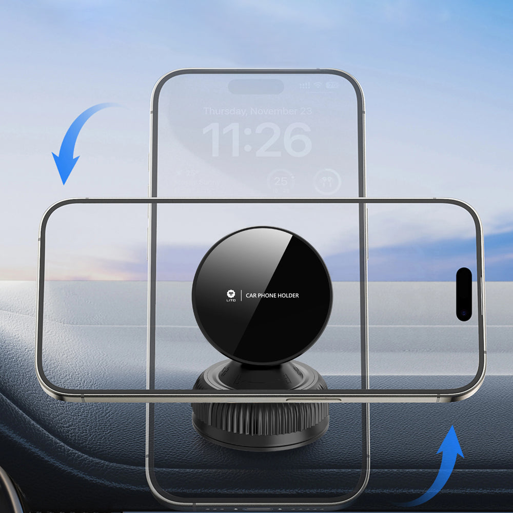 Auto magnetni nosač Lito LT-W12, Univerzalan, Crni