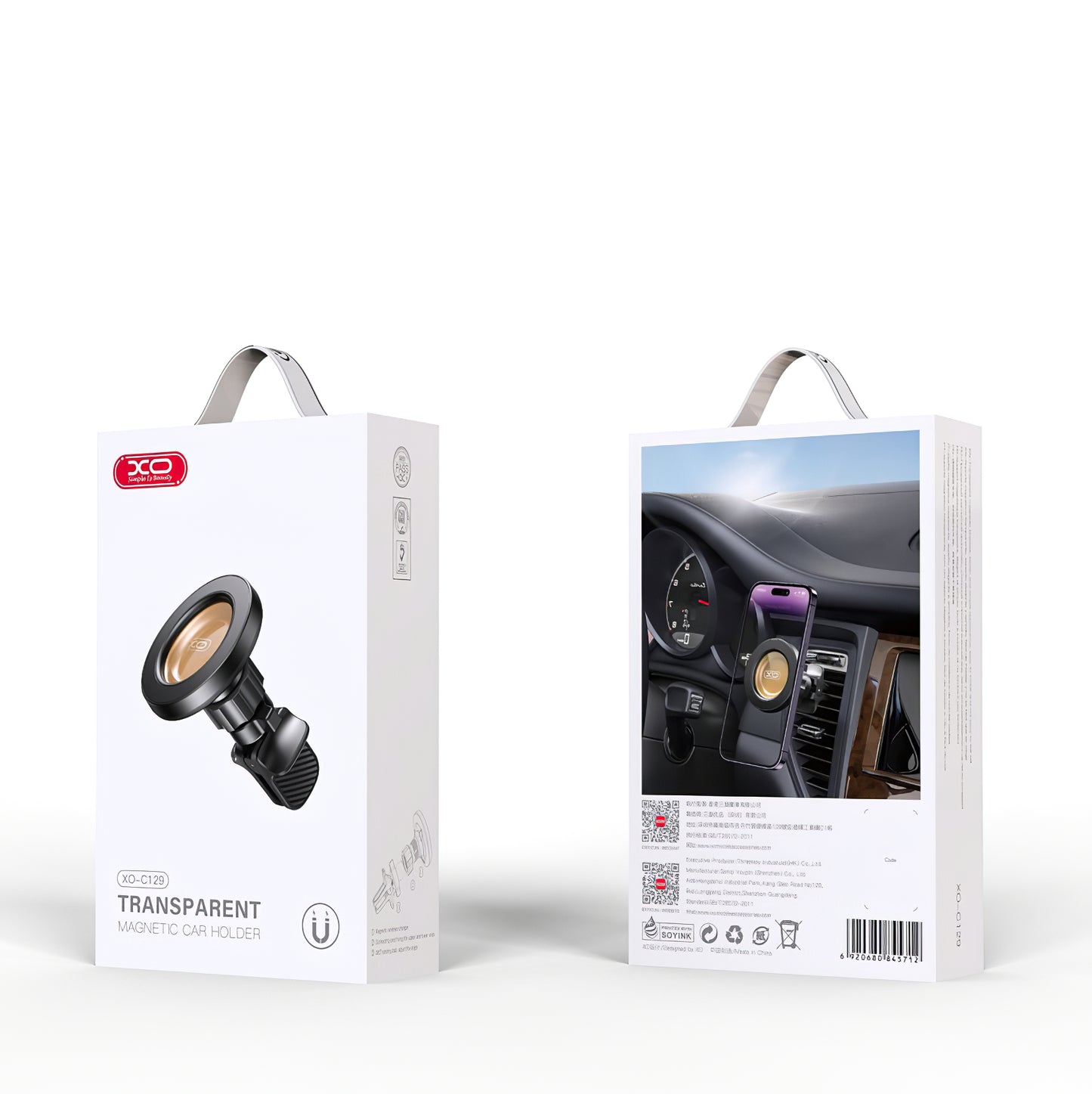 Auto magnetni nosač XO Design C129, Univerzalan, Crni