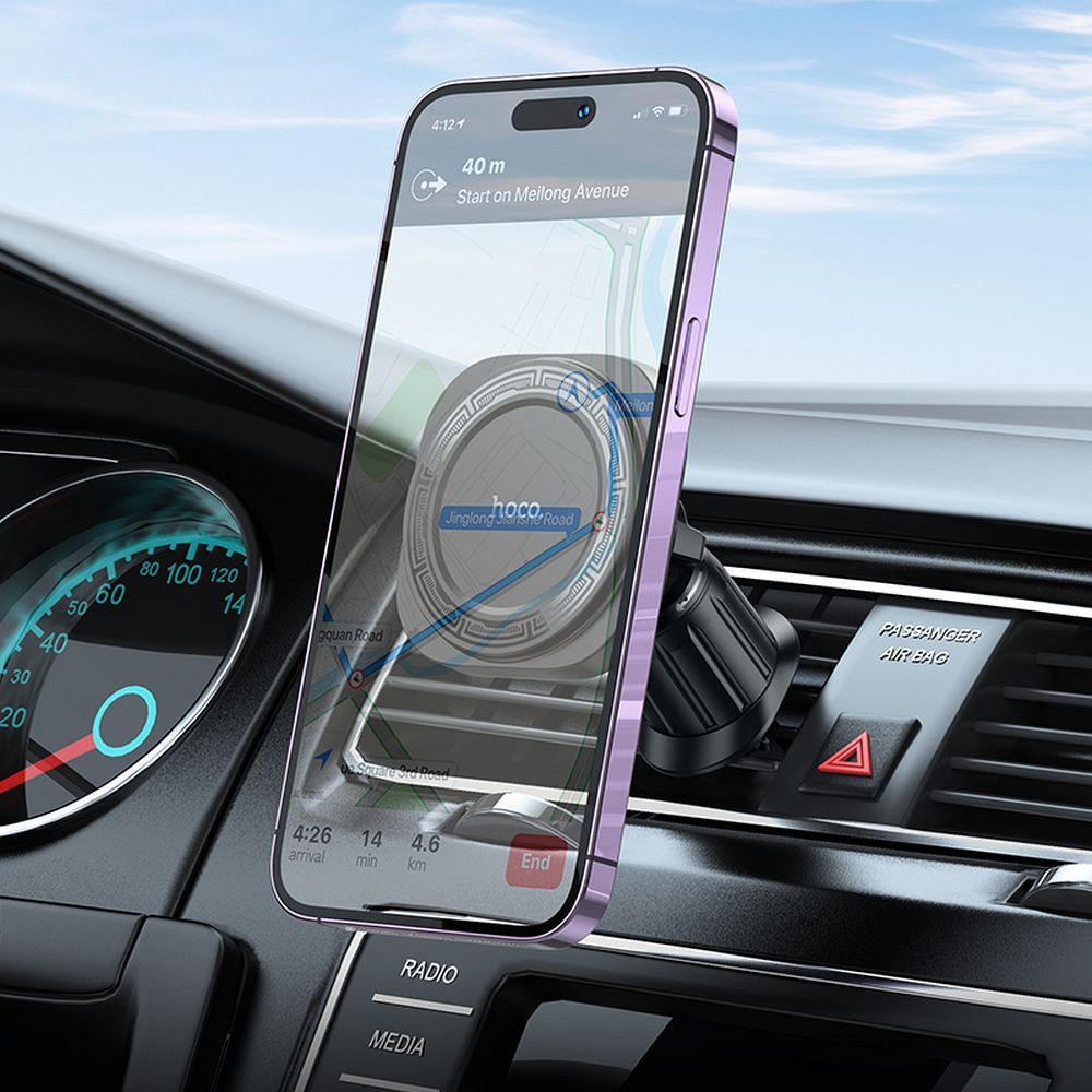 Magnetski auto nosač HOCO H28, Univerzalan, Crni