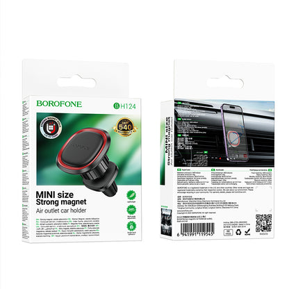 Univerzalni magnetski auto držač Borofone BH124 Roman, Crni