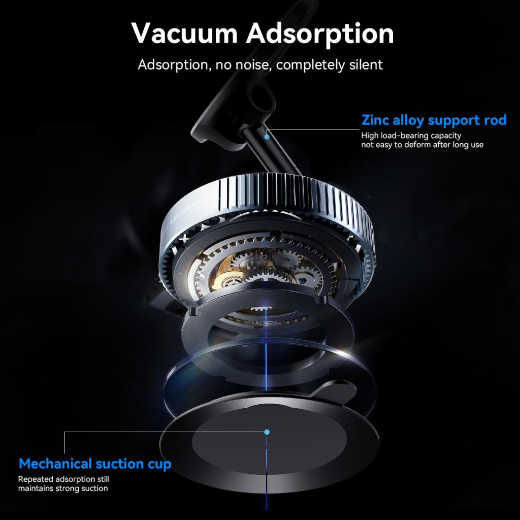 Magnetski auto nosač XO Design C169, Univerzalan, Crni