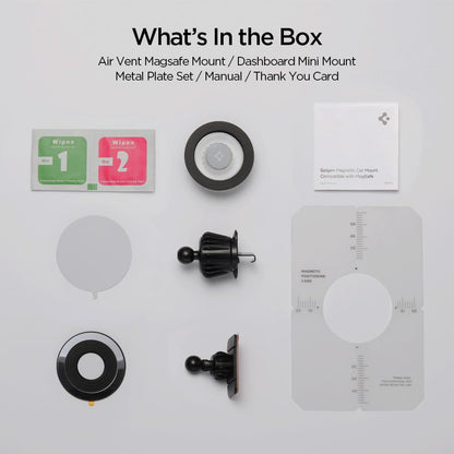 Magnetski auto nosač Spigen MFT13, Univerzalan, Crni