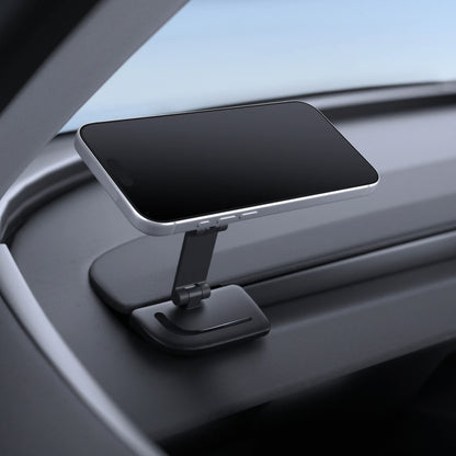 Magnetski automobilski držač Spigen TAM110 za Tesla Y / 3 / Y L, crni ACP11873