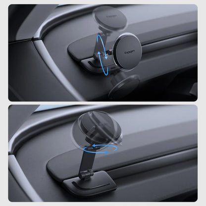 Magnetski automobilski držač Spigen TAM110 za Tesla Y / 3 / Y L, crni ACP11873