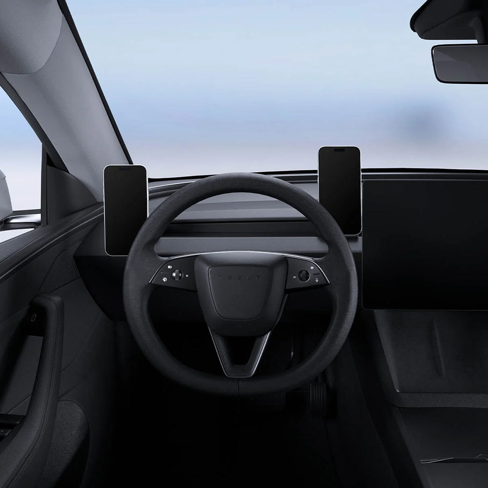 Magnetski automobilski držač Spigen TAM110 za Tesla Y / 3 / Y L, crni ACP11873