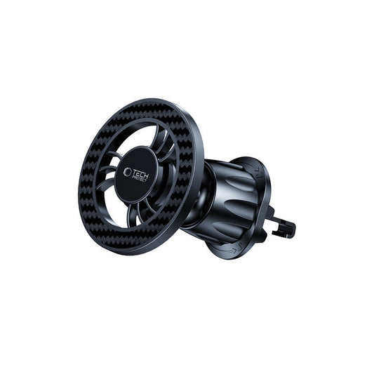 Auto nosač Magnetic Tech-Protect N56 Carbon Vent, Univerzalan, Crni
