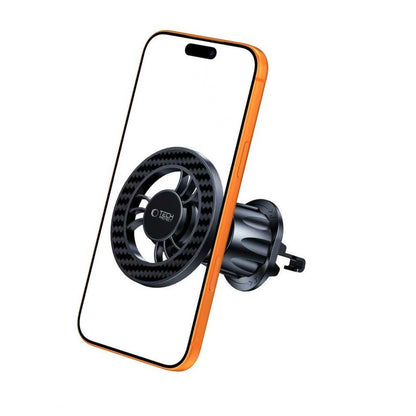 Auto nosač Magnetic Tech-Protect N56 Carbon Vent, Univerzalan, Crni