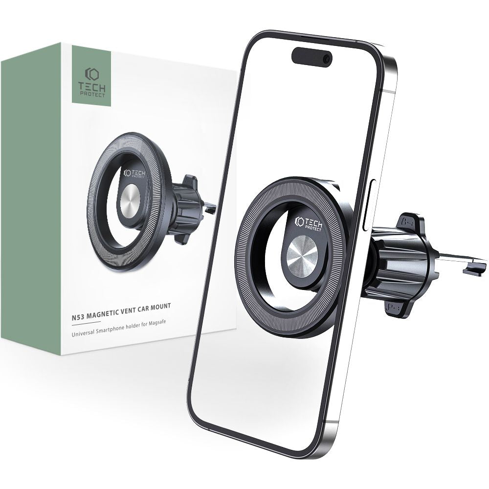 Auto nosač Magnetski MagSafe Tech-Protect N53 za ventilaciju, Crni