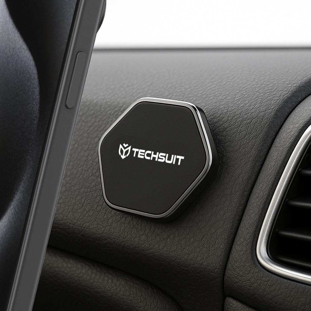 Auto nosač Techsuit HOLD210-C, Univerzalan, Crni