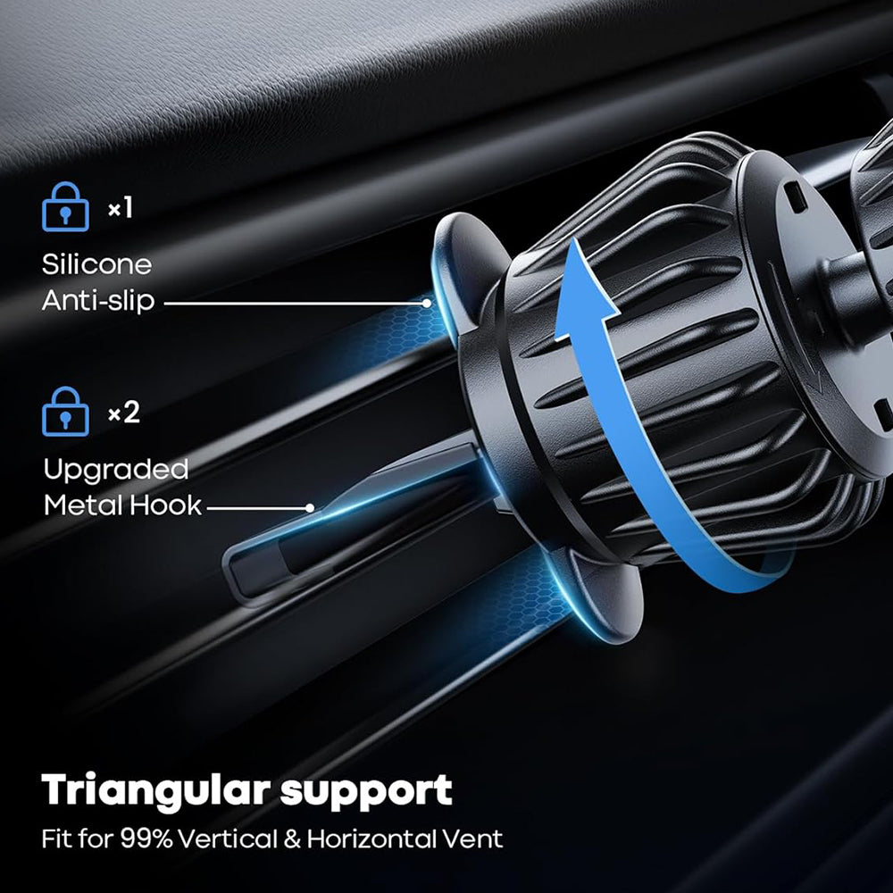 Auto nosač Magnetic Techsuit S1, Univerzalan, Crni