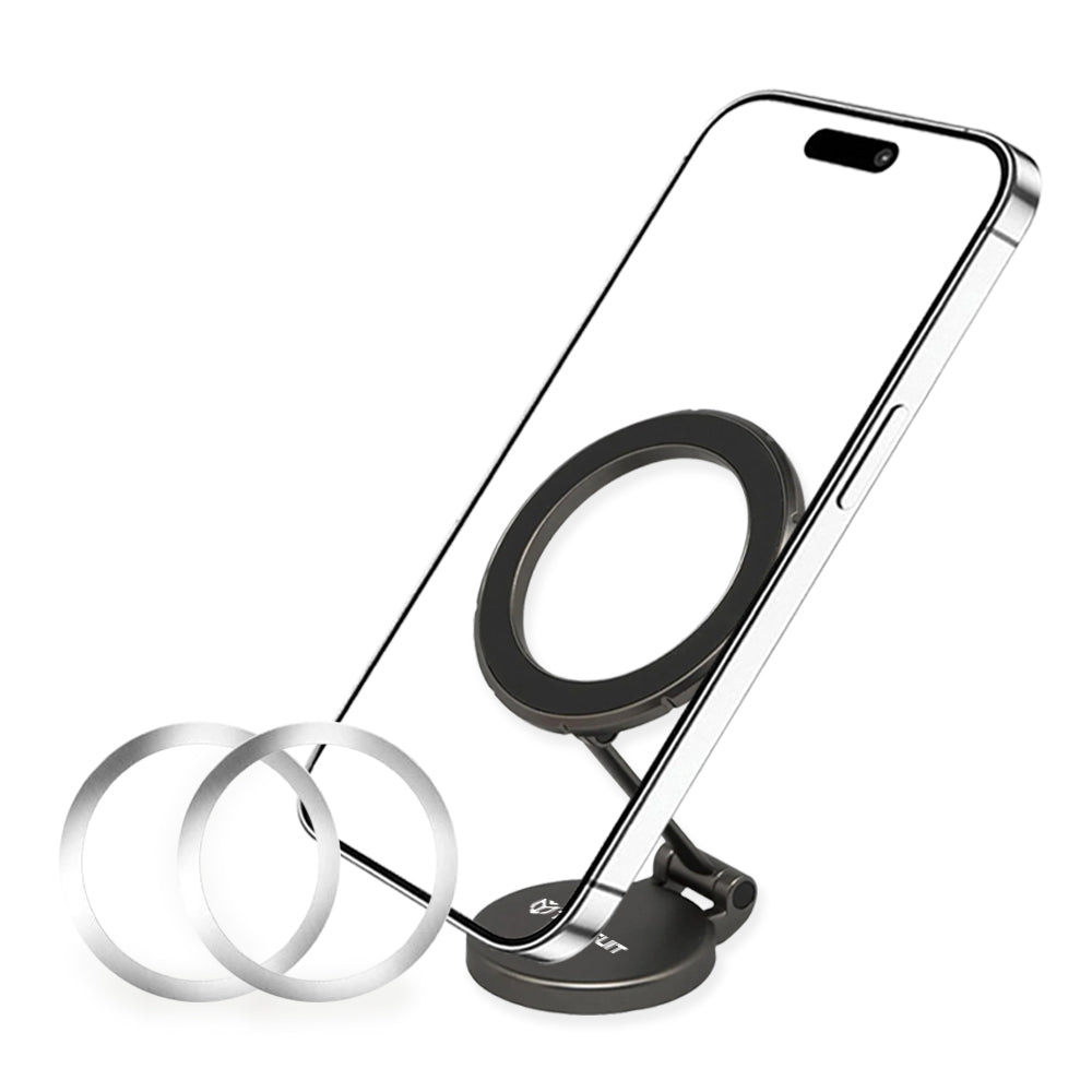 Magnetski auto nosač Techsuit S13, Univerzalan, Sivi