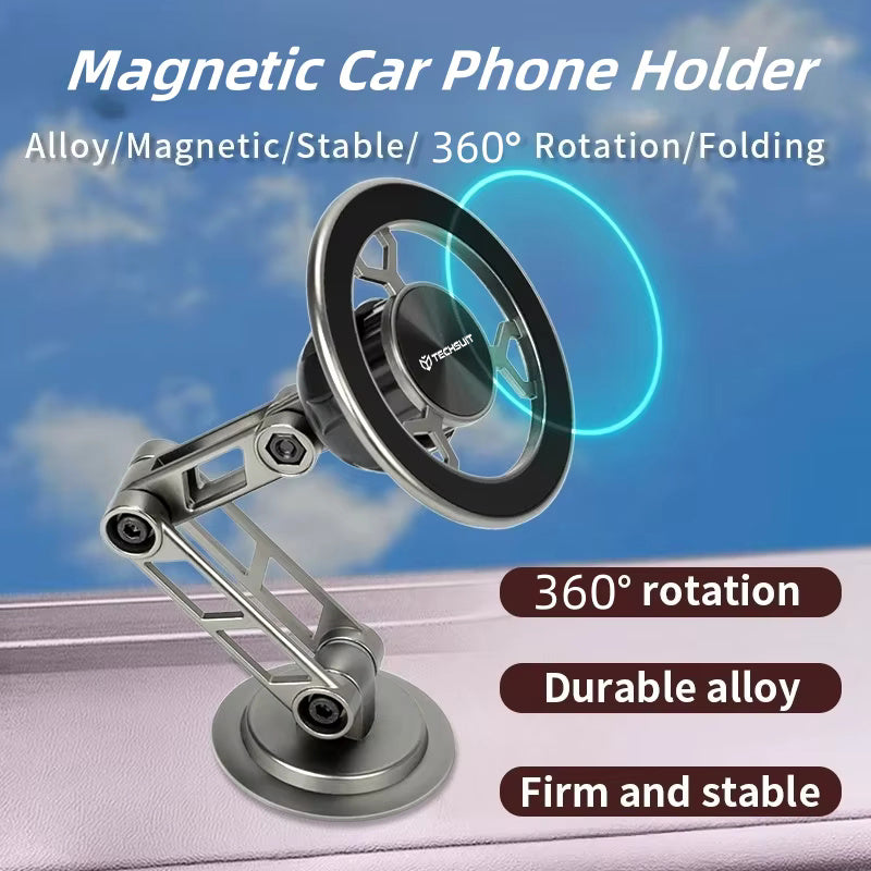 Auto nosač Magnetic Techsuit S14, Univerzalan, Sivi